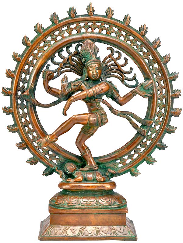 Lord Nataraj Shiva - Brass Statue