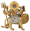 Brass Sherawali Ma Sitting on Lion