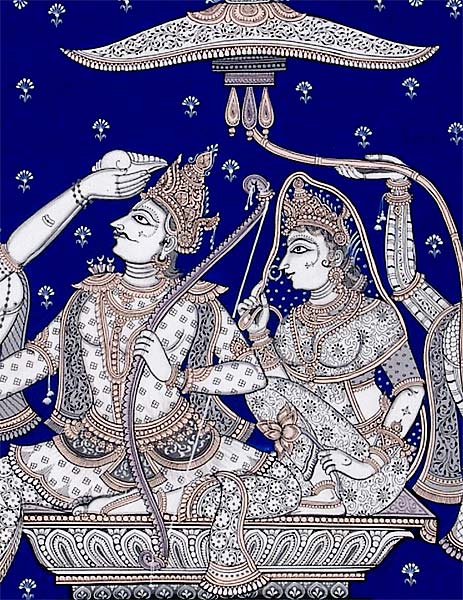 'Rama Abhishek' Coronation of Lord Rama
