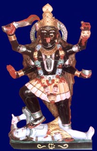 Mata Mahakali-Stone Sculpture