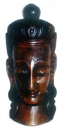 Gautam Buddha-Wooden Mask