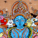 Virat Rupa of Sri Krishna - Pattachitra Painting