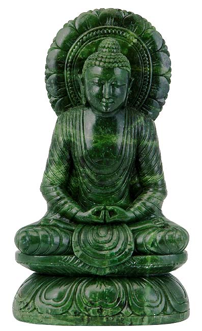 Dhyani Buddha - Stone Statue