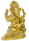 Blessing Ganesha - Brass Statue