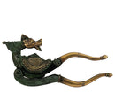 Antiquated Yali Decorative Brass Betel Nut Cutter