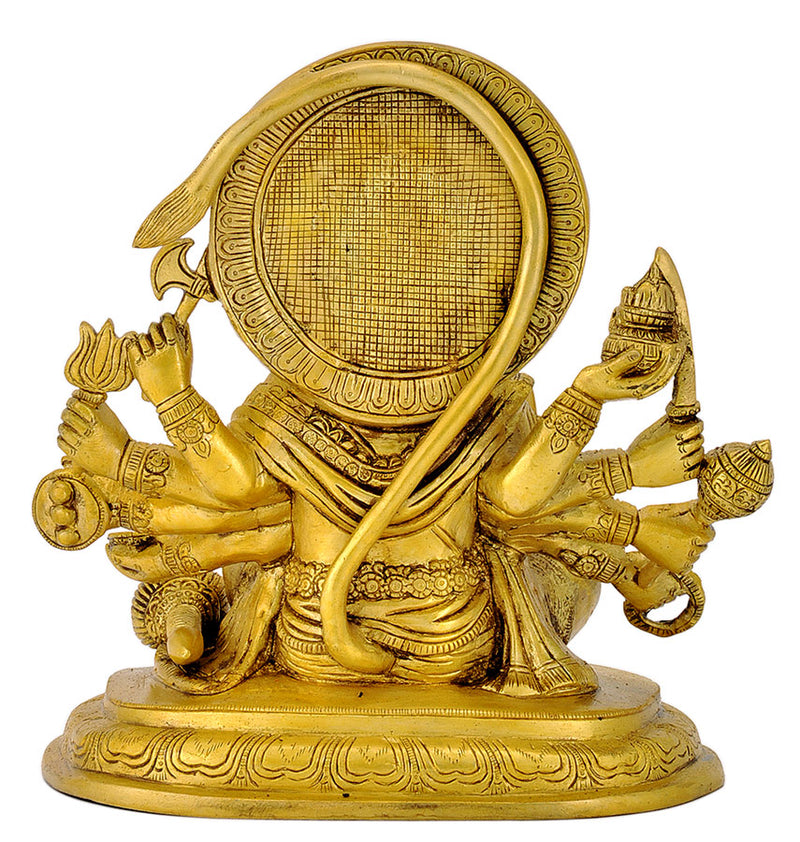 Seated Panchmukhi Hanuman