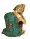 Relaxing Buddha Brass Sculpture