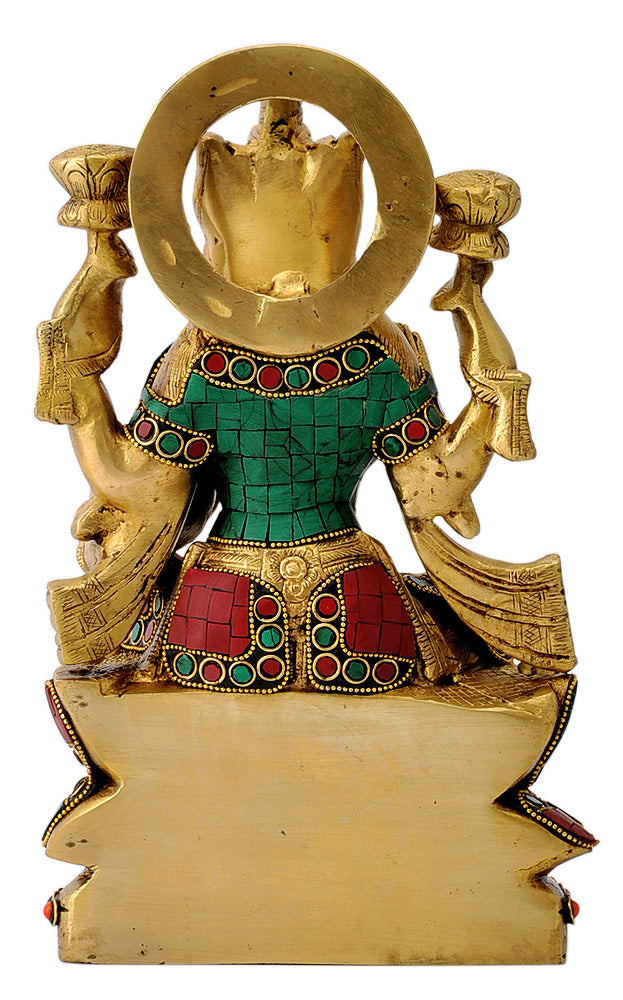 Devi Mahalakshmi with Pot of Money