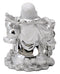 Silver Finish Laughing Buddha