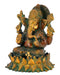 Lord Ganesha Seated on Lotus Base