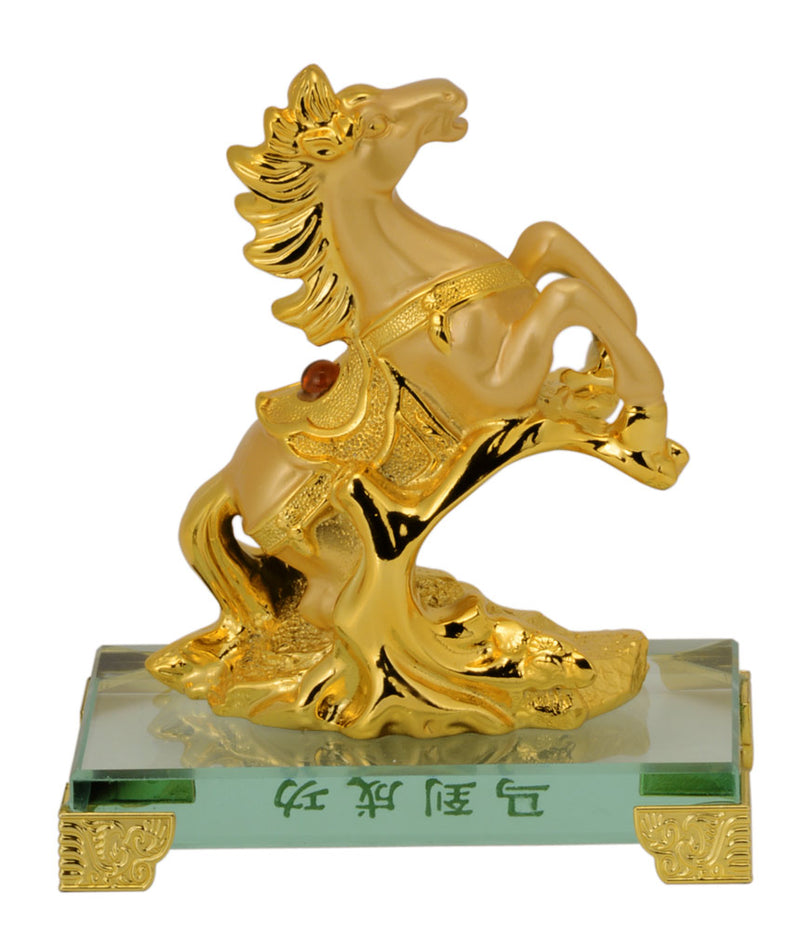 Golden Fengshui Horse