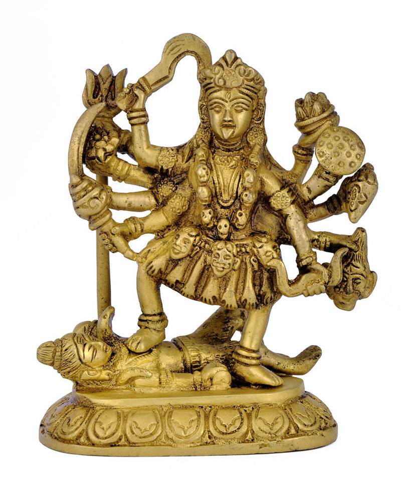Ma Kali - The Gentle Goddess 6" Brass