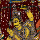 Arjuna, the Peerless Archer - Kalamkari Painting