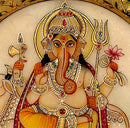 Lovely God Ganesha - Marble Saucer