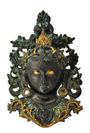 Goddess Tara Wall Mask in Antique Finish