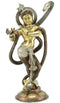 Lord Krishna Playing Flute - Brass Statue