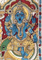 Brahma Vishnu Mahesh - Kalamkari Painting