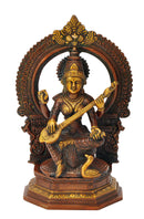 Antiquated Saraswati Surrounded by Beautiful Arch