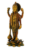 Lord Satnarayan Brass Statue