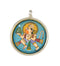 "Lord Pavanputra Hanuman" Hand Painted Pendant