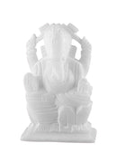 Blessing Lord Ganesha Soft Stone Statue