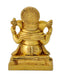 God Ganpati Ji Golden Finish Brass Statue
