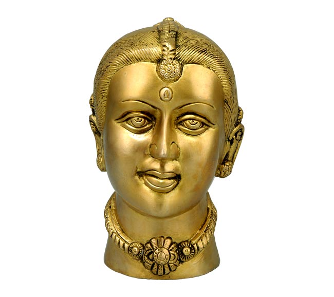 Thoughtful Beauty - Brass Head