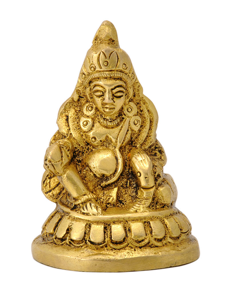 Miniature Lord Kuber Brass Statue