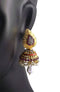 Stone Studded Traditional Jhumki Earrings