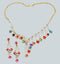'Rainbow' - Necklace with Earrings