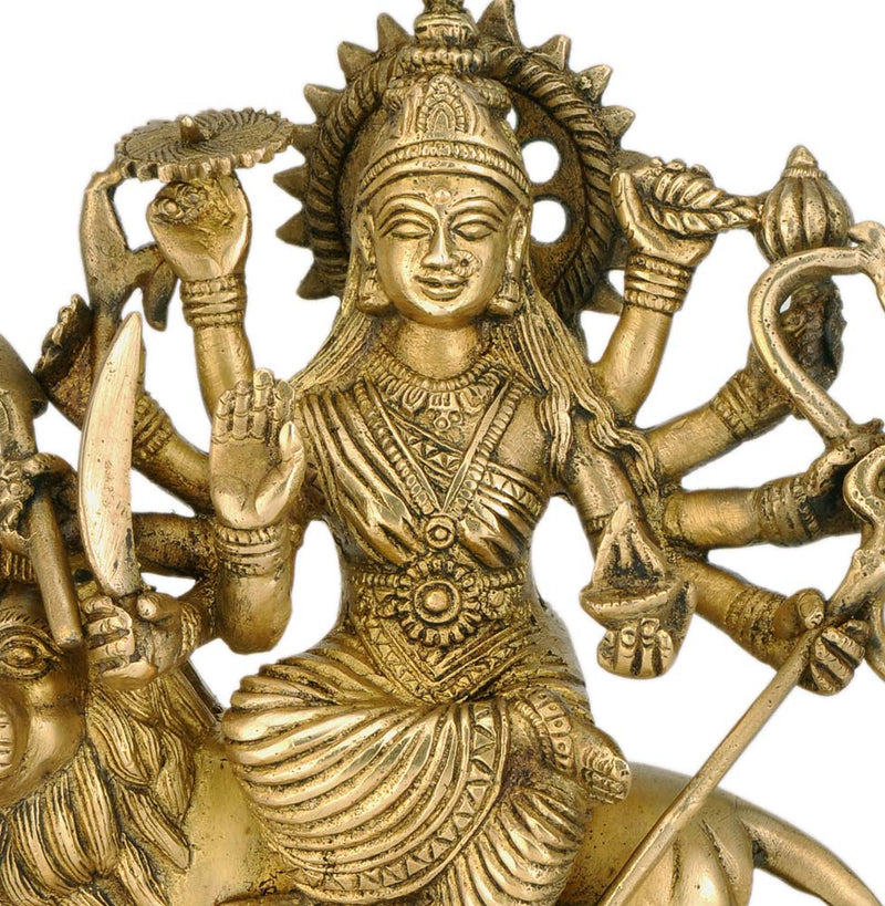 Mata Vaishno Devi - Brass Statue