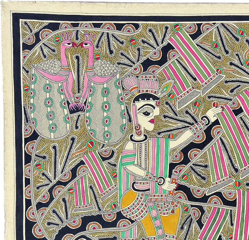 Krishna Steals the Clothes of Unmarried Gopi Girls