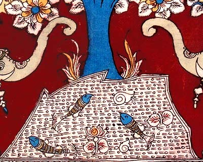 Kalamkari Painting - Tree of India