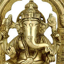 Lord Vighneshwara - Temple Brass Statue