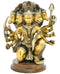 Five Headed Hanuman - Brass Statue