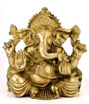 Pot Belly Vinayaka - Brass Sculpture