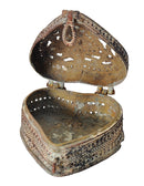 Intricately Crafted Antique Finish Brass Alloy Box
