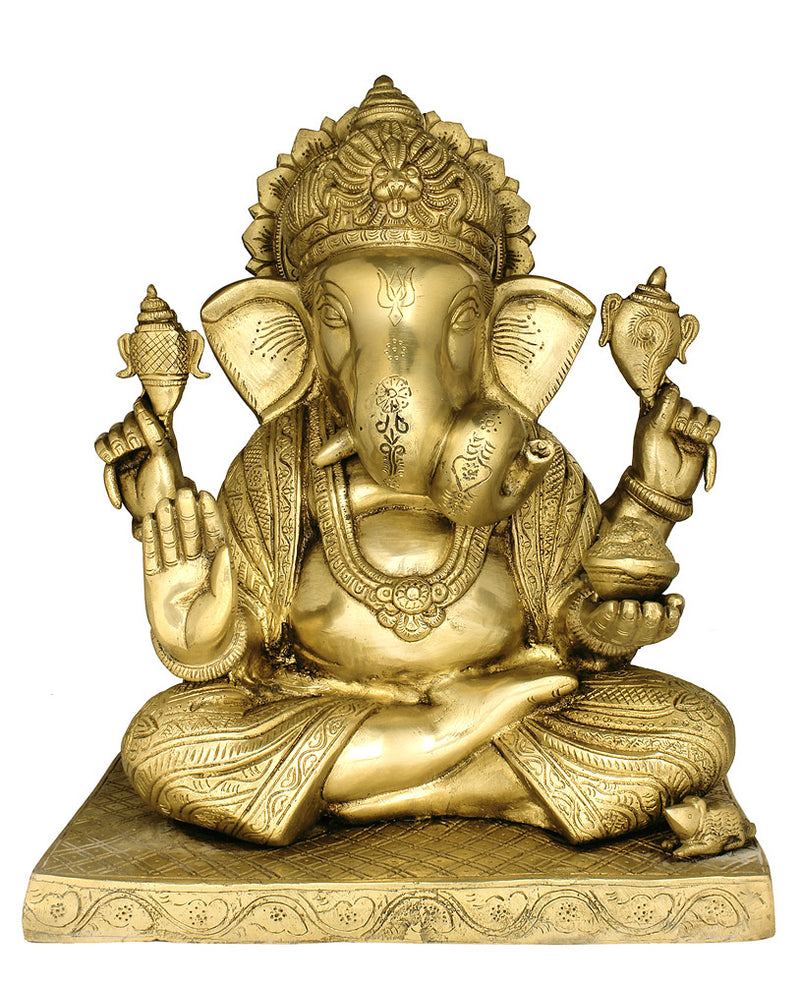 Lambodra Ganesha Figure 12.25"