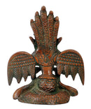 Brass Naga Kanya Statue
