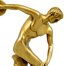 Brass Statuette - The Discus Thrower