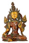 Green Tara - Brass Statue 10"