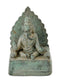 Ganesha on Throne - Old Finish Folkart Statues