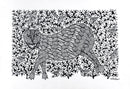 Gond Panting 'The Tiger'