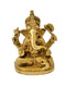 Chaturbhuja Ganesh Brass Statue