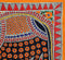 Beautiful Elephant - Mithila Folkart Painting from Bihar