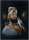 Guru Gobind Singh Ji - Velvet Painting