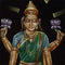 "Goddess Dhan Lakshmi" Handmade Velvet Painting