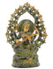Goddess Saraswati Brass Figurine 10.5"