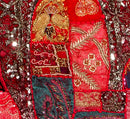 Patch Work Tapestry-Grey Sparkles