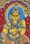 "Gracious Lord Hanuman" Cotton Kalamkari Painting